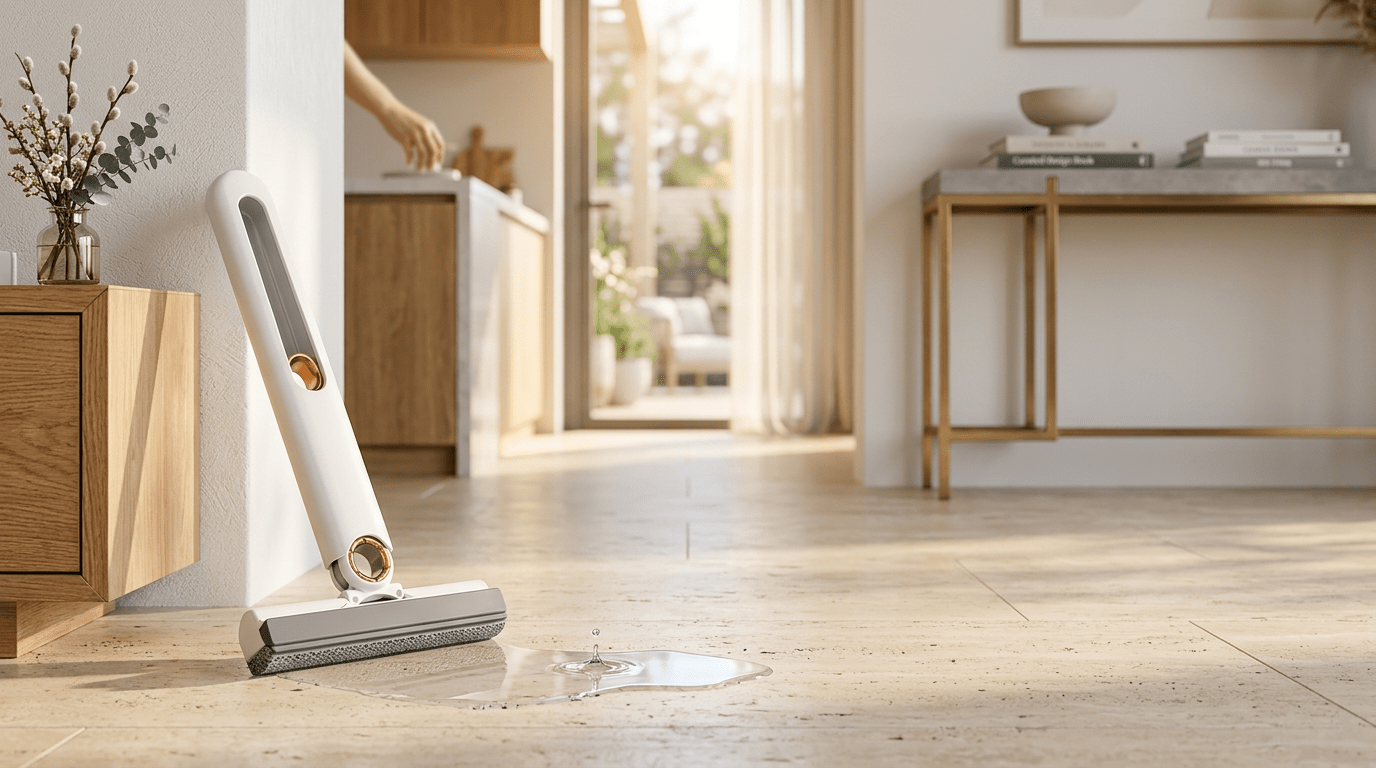 Renove seu Lar na Primavera com FlexMop™ Mini: Brilho Leve