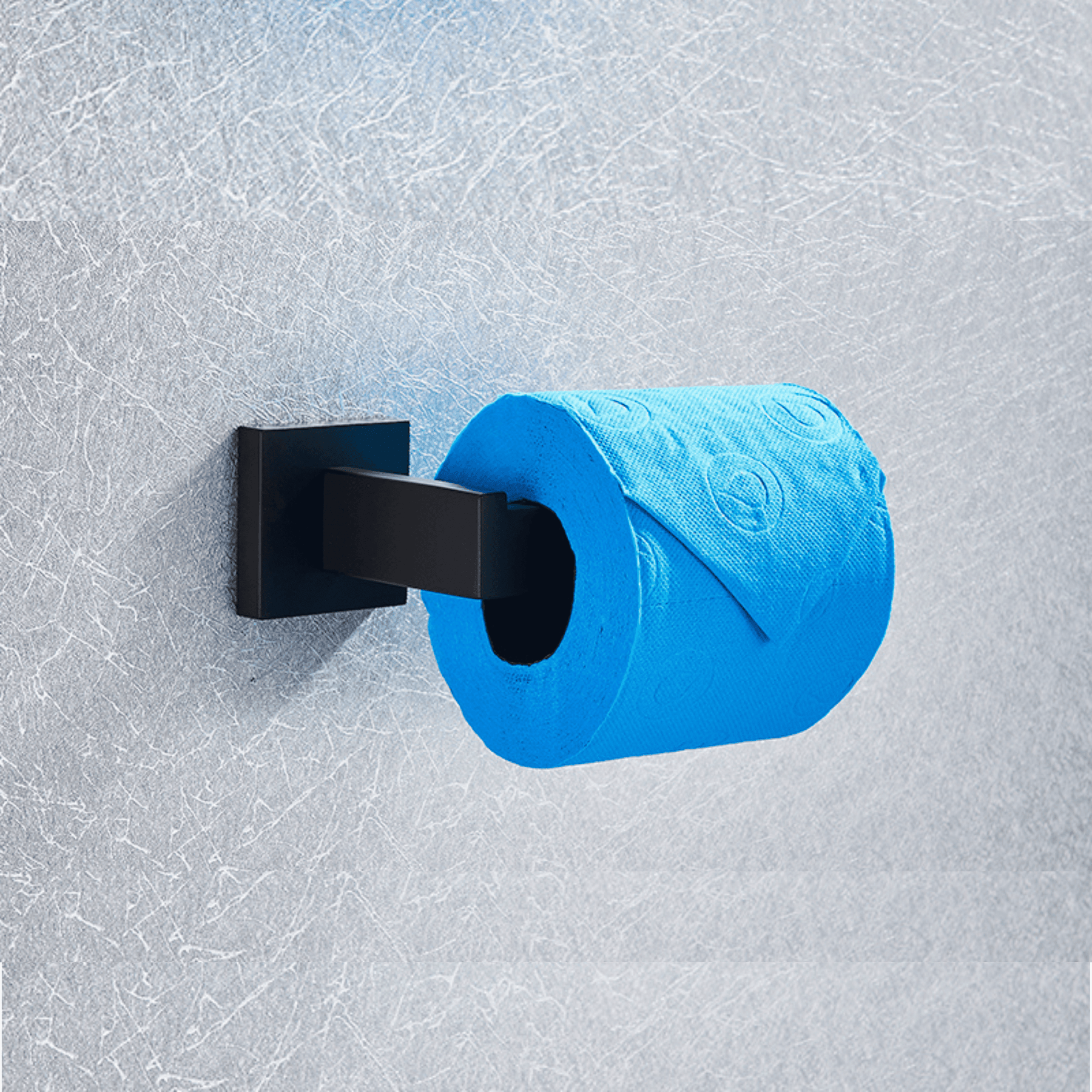 Acessórios para Banheiro Inox 304 Preto Fosco Shin grupo 01 acessorios para banheiro Artificio Lar 1 Peça Papeleiro A Pronta Entrega