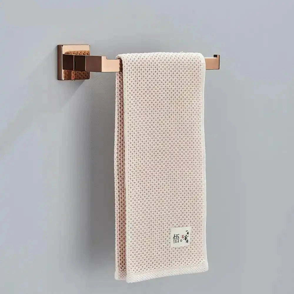 Acessórios para Banheiro Inox Rose Gold Shine acessórios para banheiro inox Artificio Lar