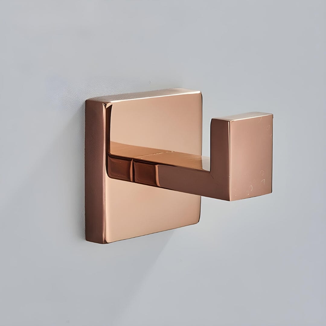 Acessórios para Banheiro Inox Rose Gold Shine acessórios para banheiro inox Artificio Lar Gancho 5cm