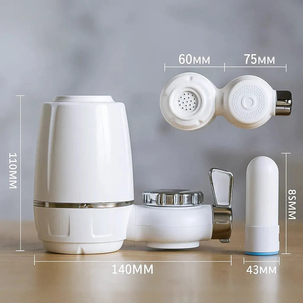 AquaShield Água Limpa – Filtro para Torneira com 5 Etapas Purificador Filtro de Água para Torneira - AquaShield Artificio Lar