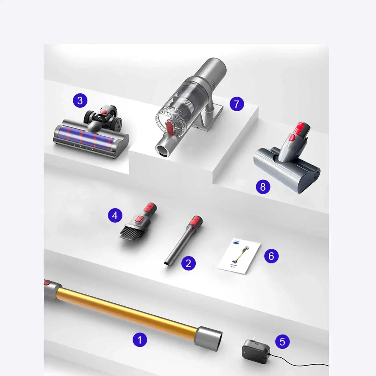 Aspirador de Pó Portatil Ultra Turbo Kroove Aspirador de Pó Portatil Ultra Turbo Kroove Artificio Lar