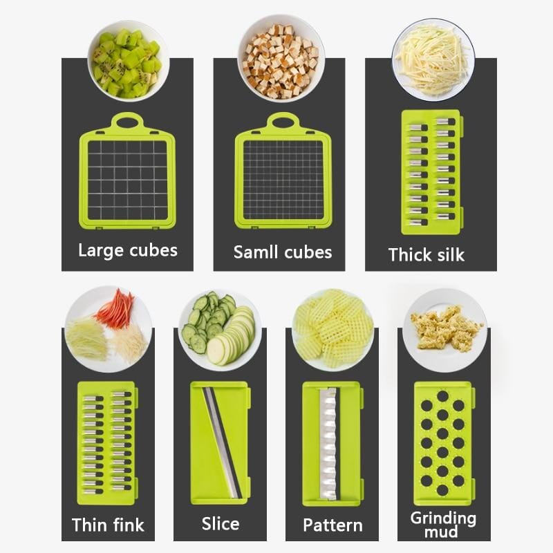 Cortador Multi-Funcional de Alimentos Cortador Artificio Lar