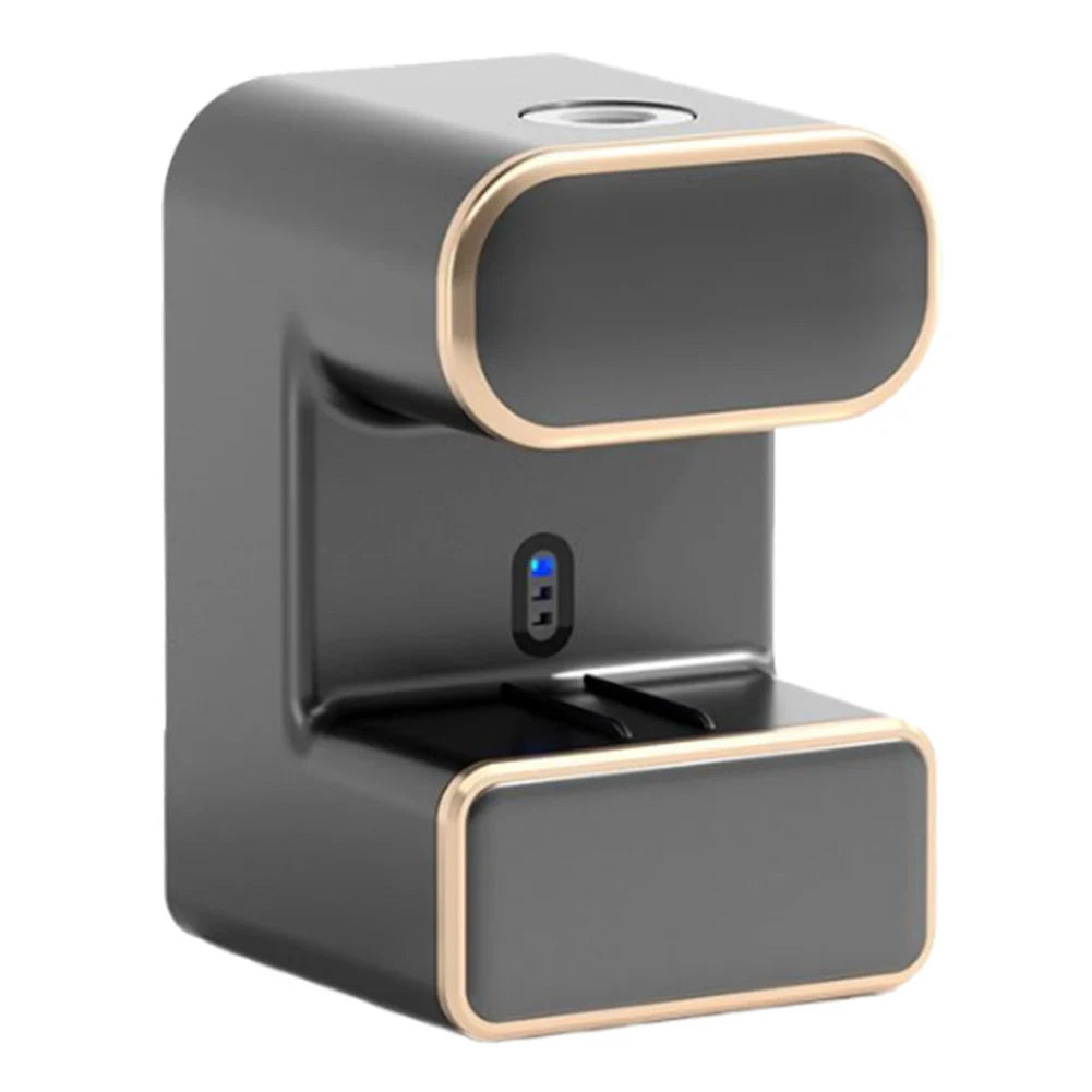 Dispenser Automático Para Pasta Roover Clean de Dente Ultrassônico grupo 01 acessorios para banheiro Artificio Lar Preto