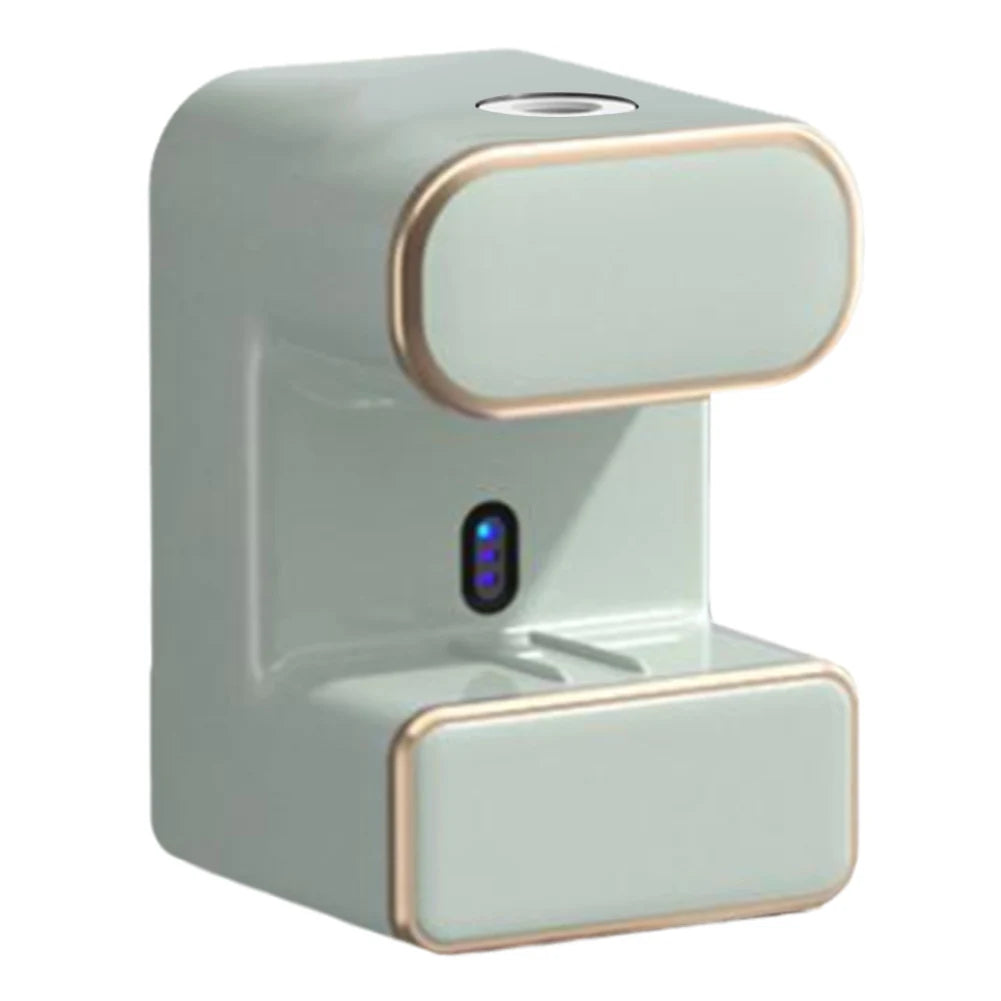 Dispenser Automático Para Pasta Roover Clean de Dente Ultrassônico grupo 01 acessorios para banheiro Artificio Lar Verde