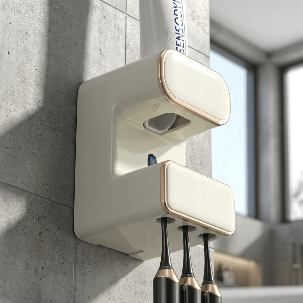 Dispenser de Pasta de Dente AutoClean Toothpaste Squeezers & Dispensers Artificio Lar