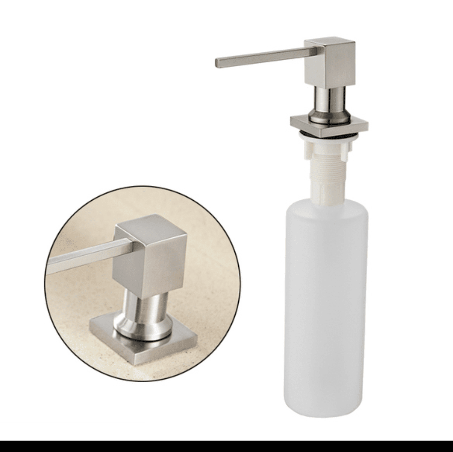 Dispenser Detergente Colors Torneira Online Aço Escovado