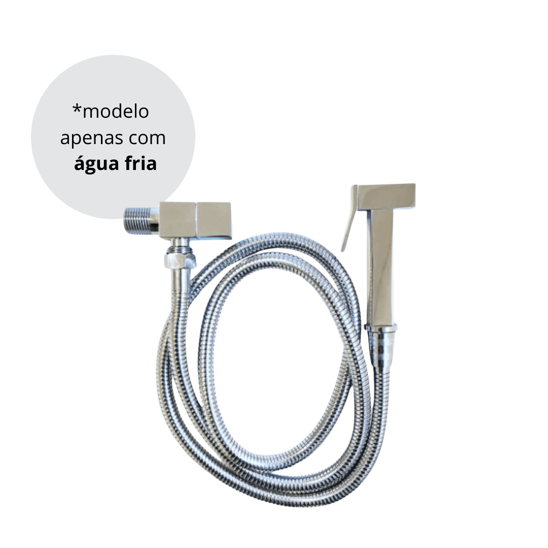 Ducha Higiênica Cromada Ducha Torneira Online Somente Fria