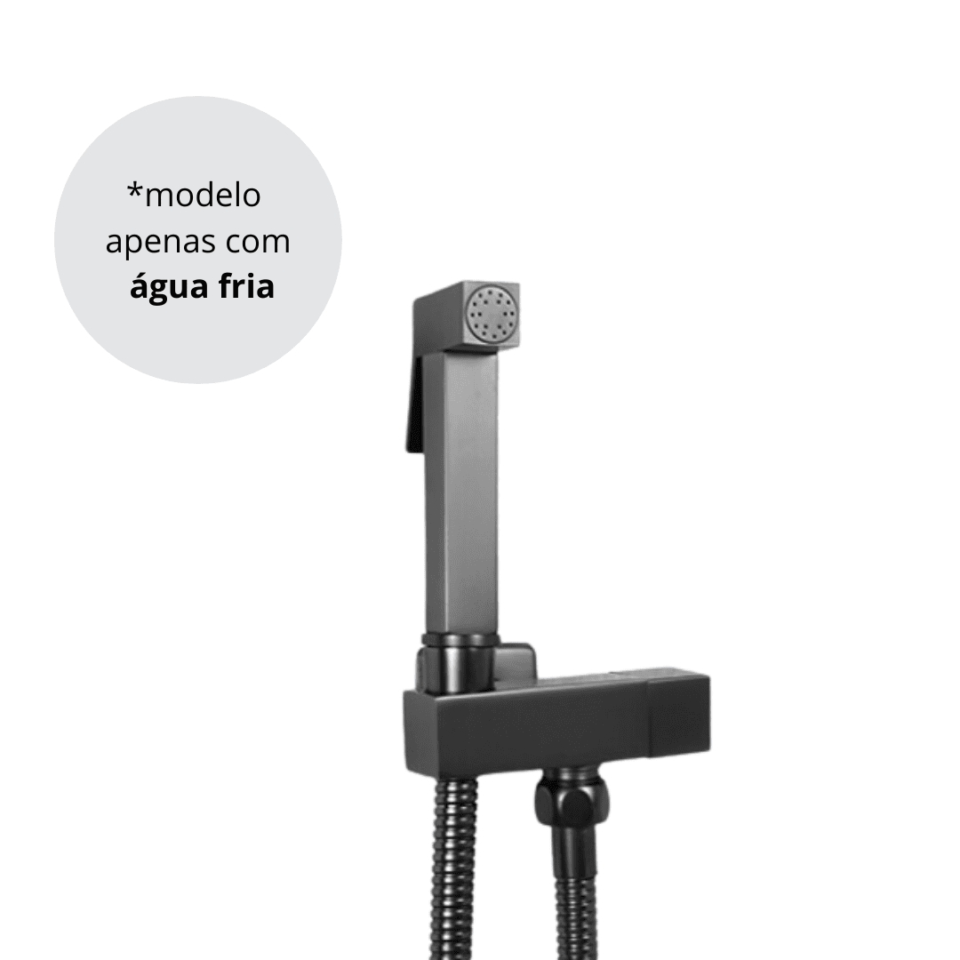 Ducha Higiênica Grey Torneira Online Somente Fria