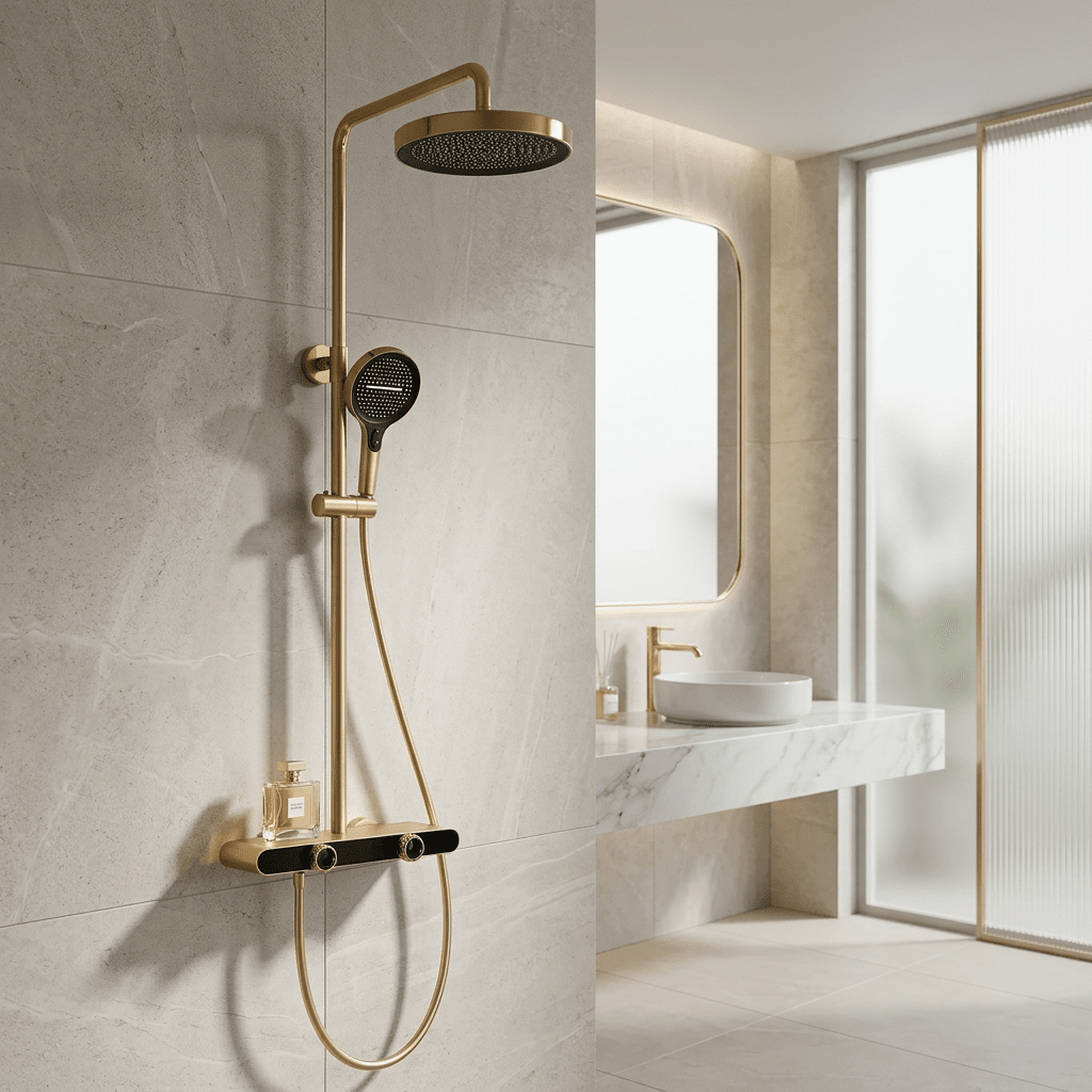 Ducha Supreme Gold Ducha Supreme Gold Artificio Lar Dourado