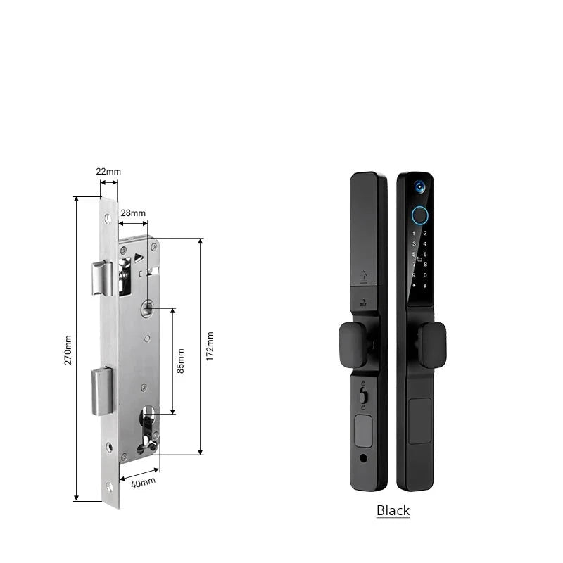 Fechadura Biométrica Digital SpaceHold 3D Fechadura Digital Artificio Lar
