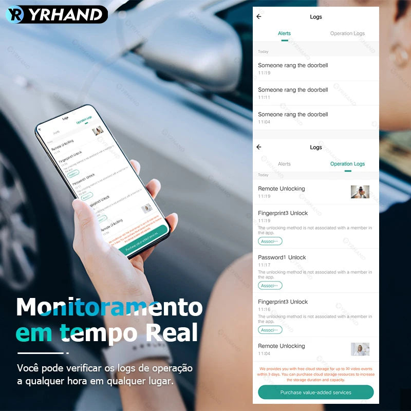 Fechadura Biométrica Digital SpaceHold 3D Fechadura Digital Artificio Lar