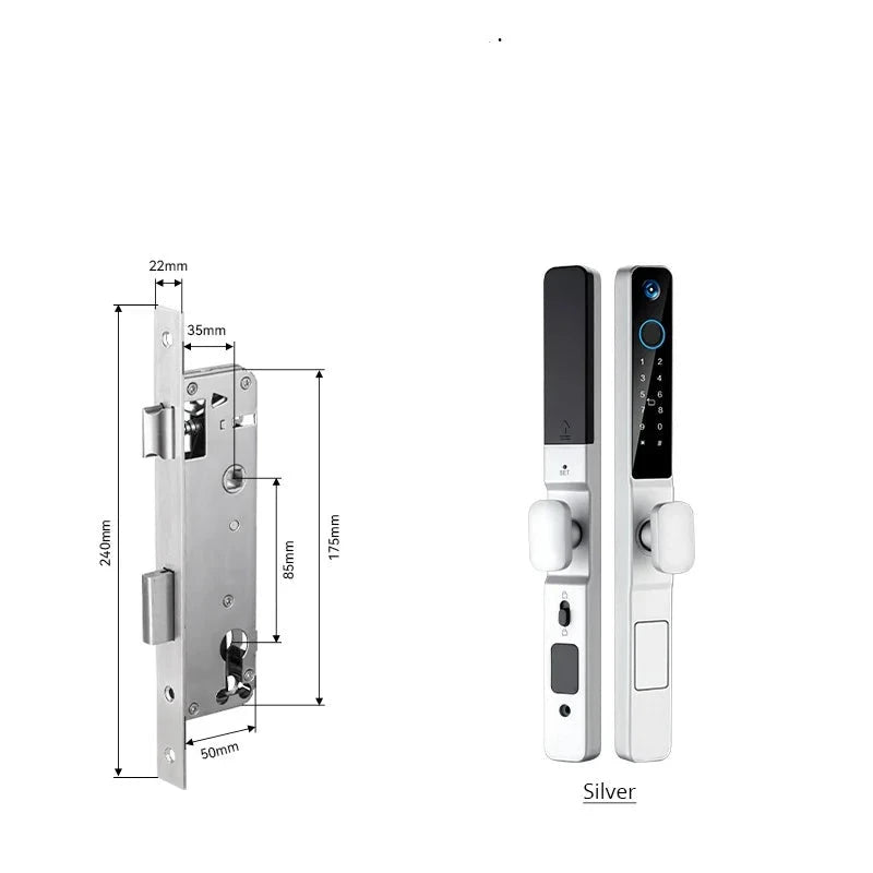 Fechadura Biométrica Digital SpaceHold 3D Fechadura Digital Artificio Lar
