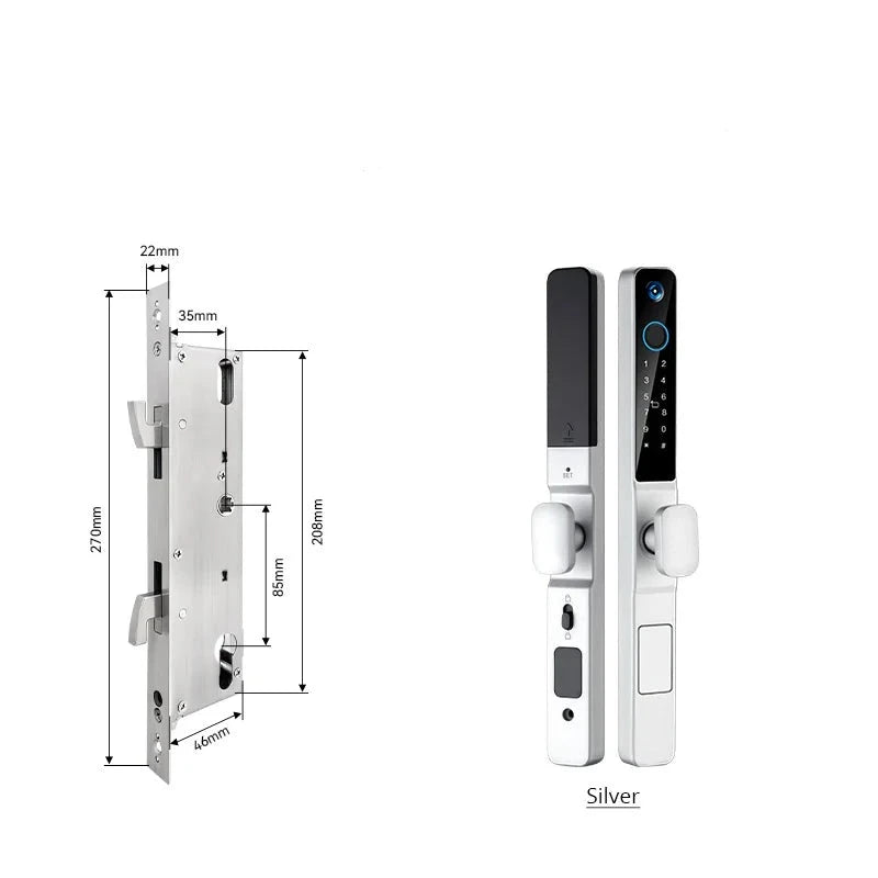 Fechadura Biométrica Digital SpaceHold 3D Fechadura Digital Artificio Lar