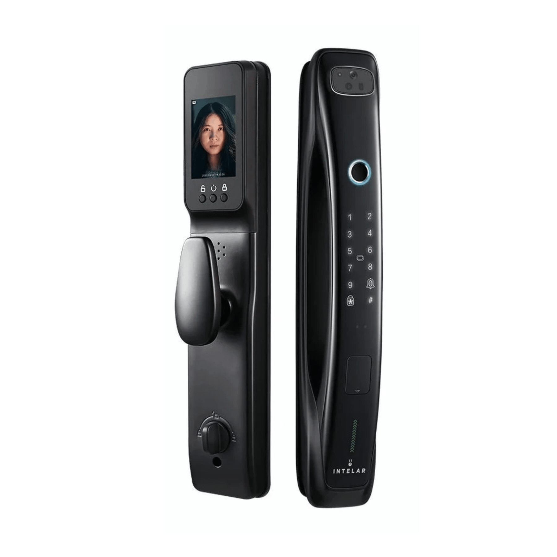 Fechadura Eletrônica Inteligente Wolf X3 3D Biométrica Fechadura Eletrônica Inteligente Wolf X3 3D Biométrica Artificio Lar