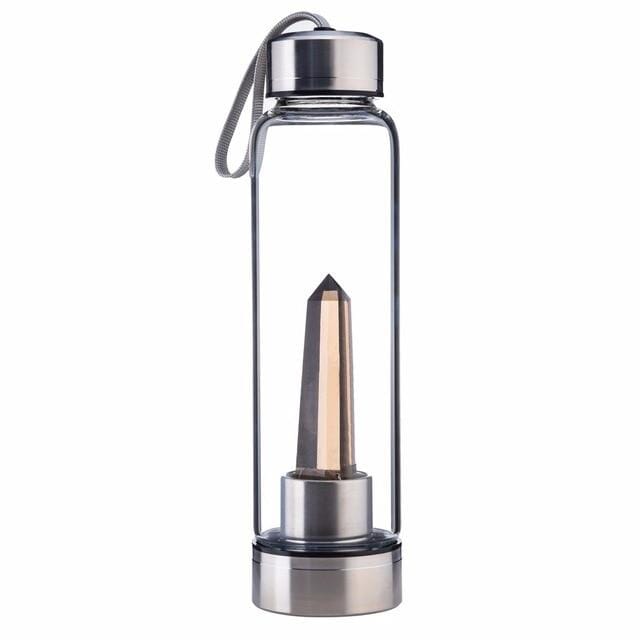 Garrafa com Cristal garrafa com cristal Artificio Lar QUARTZO FUMÊ