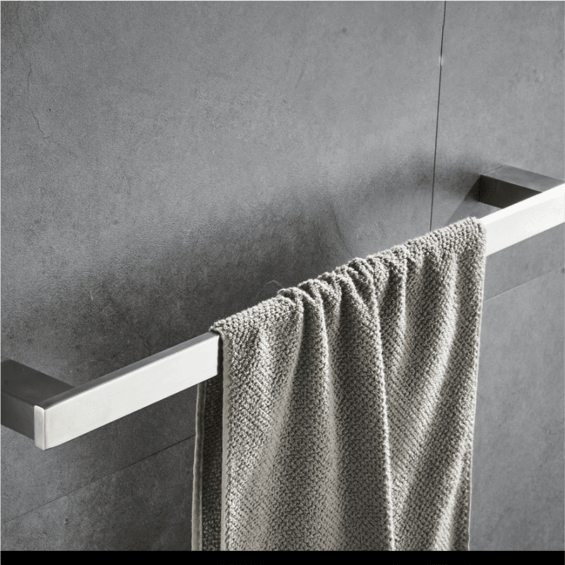 Kit Acessórios Banheiro Aço Escovado Acessórios Torneira Online Toalheiro Corpo