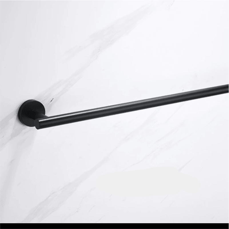 Kit Acessórios Black Fit Torneira Online Toalheiro Corpo