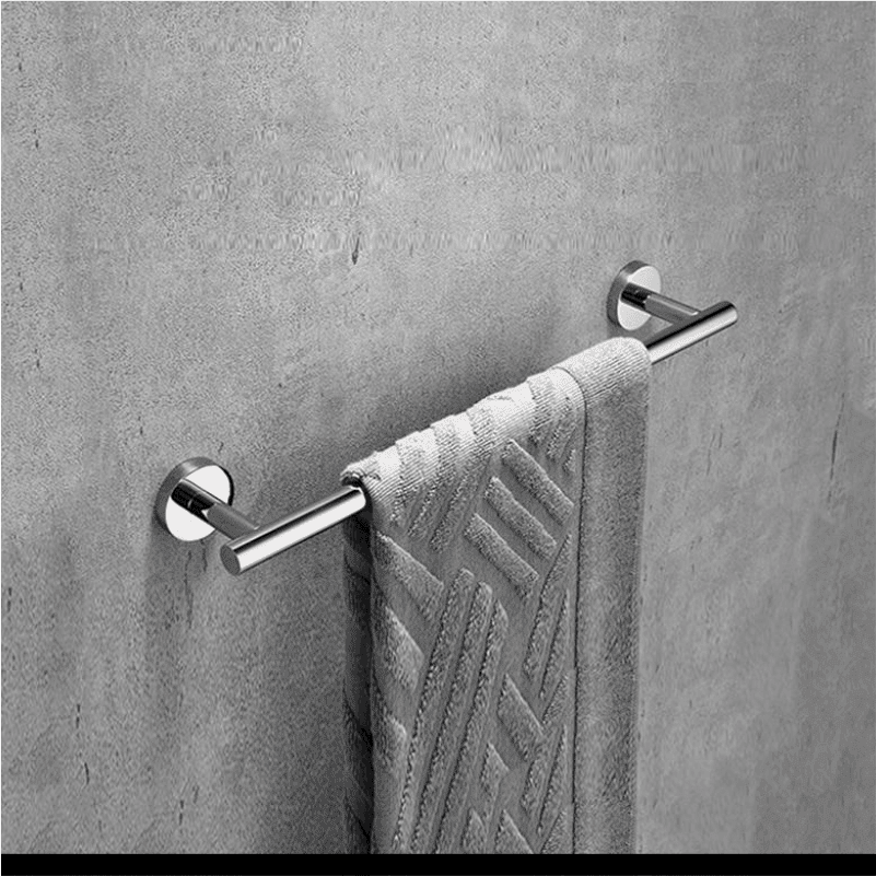 Kit Acessórios Cromado Fit Torneira Online Toalheiro Corpo