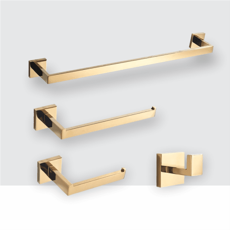 Kit Acessórios Gold Acessórios Torneira Online Kit Completo