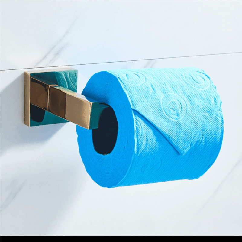 Kit Acessórios Gold Acessórios Torneira Online Papeleira