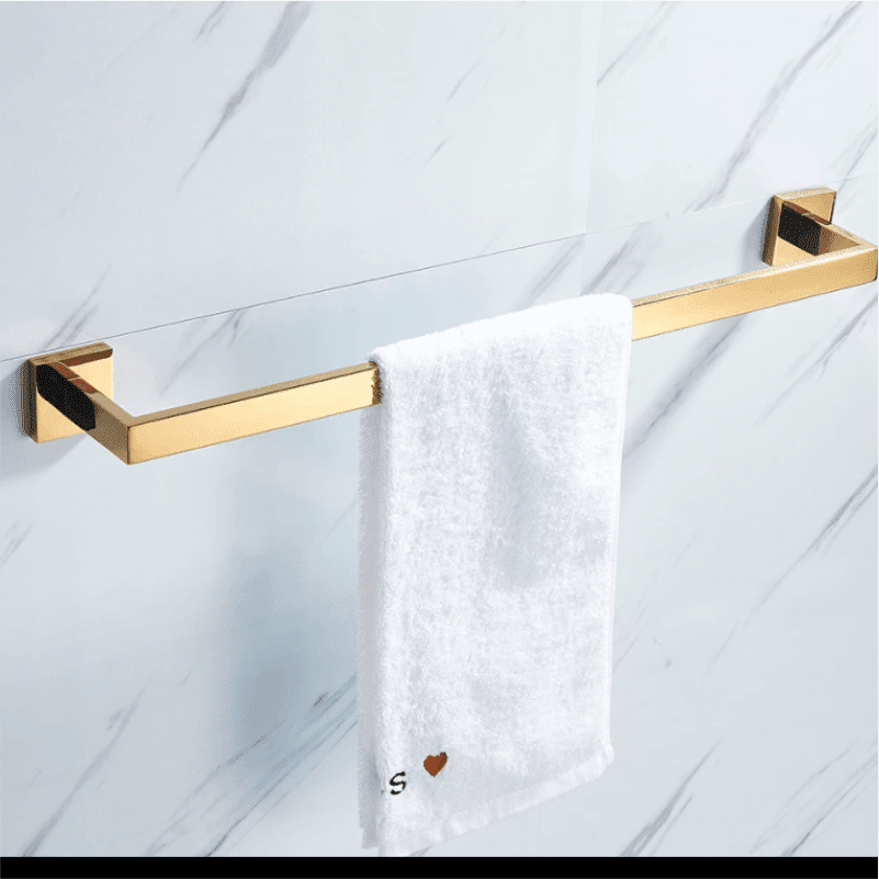 Kit Acessórios Gold Acessórios Torneira Online Toalheiro Corpo