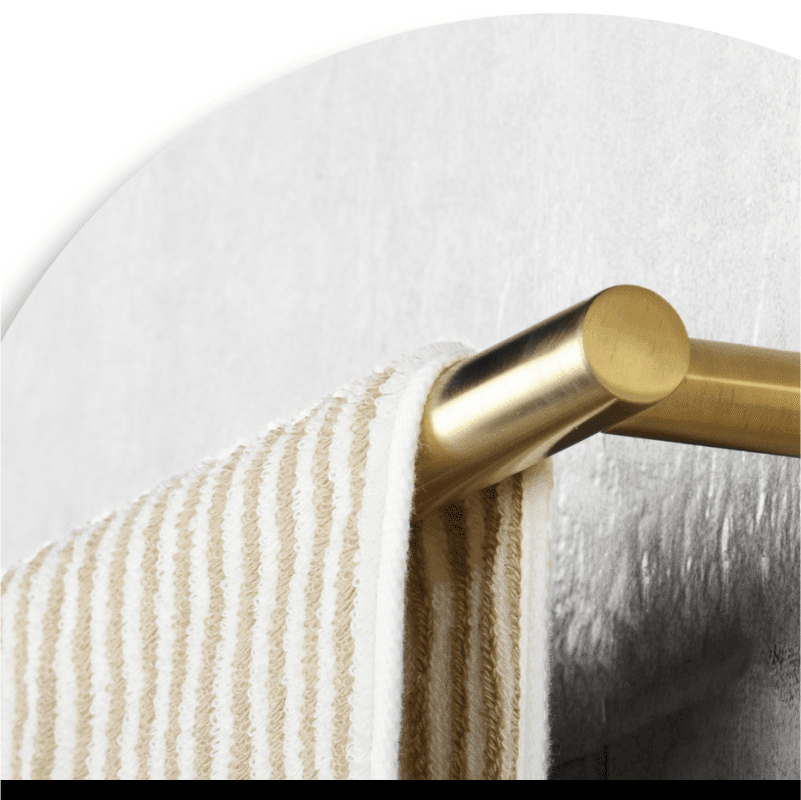 Kit Acessórios Gold Escovado Fit Torneira Online