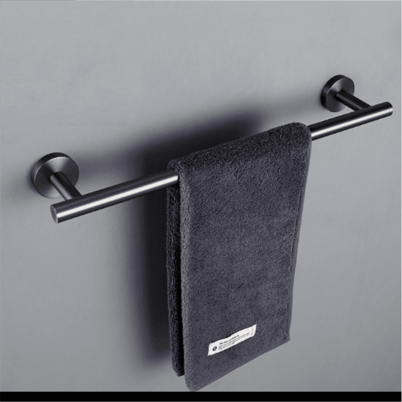 Kit Acessórios Grey Fit Torneira Online Toalheiro Corpo