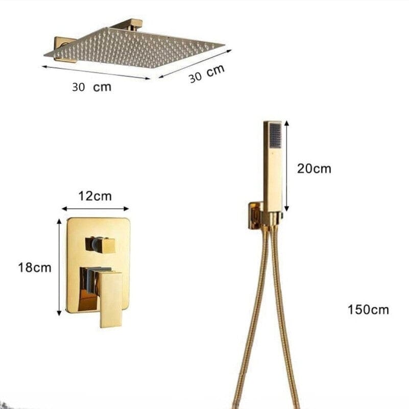 Kit Chuveiro Completo Gold Premium Torneira Online