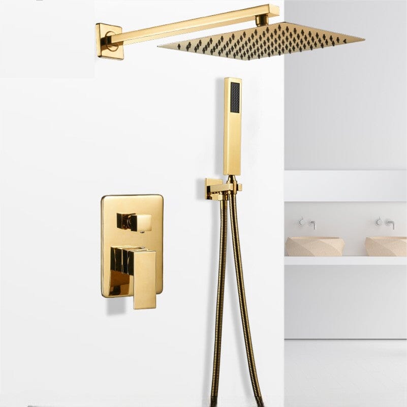 Kit Chuveiro Completo Gold Premium Torneira Online Parede