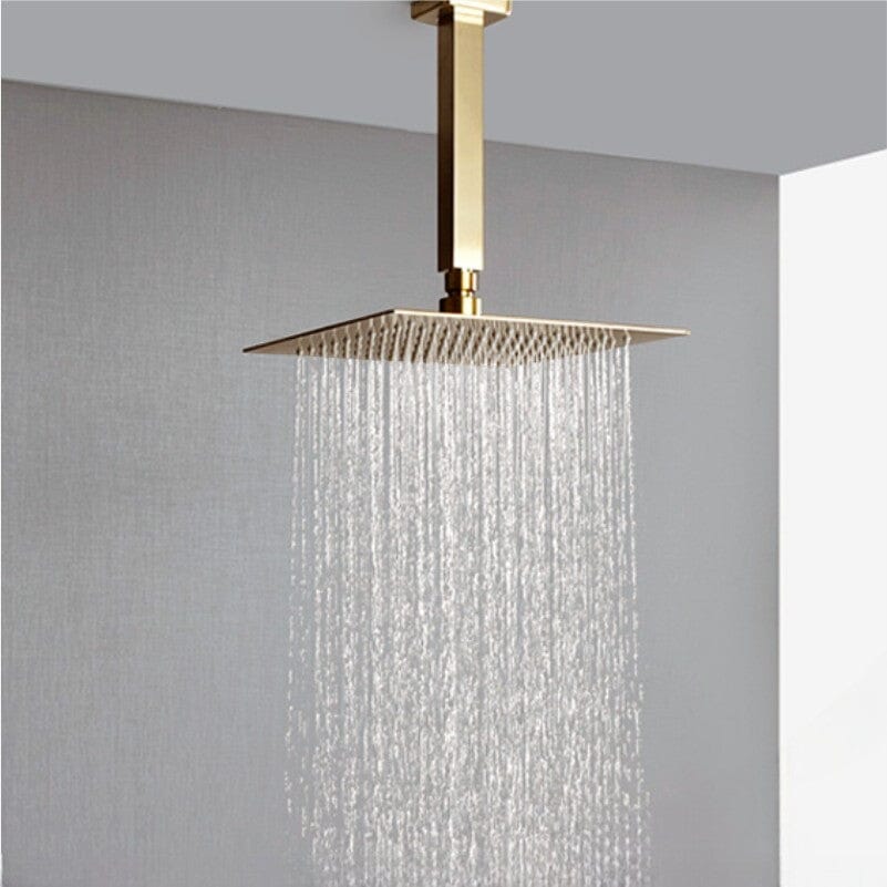 Kit Chuveiro Completo Gold Premium Torneira Online Teto