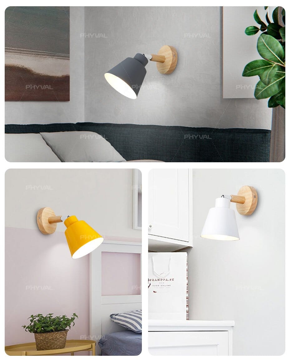 Luminária Arandela Articulada Escandinava - Frete Grátis luminária arandela Artificio Lar