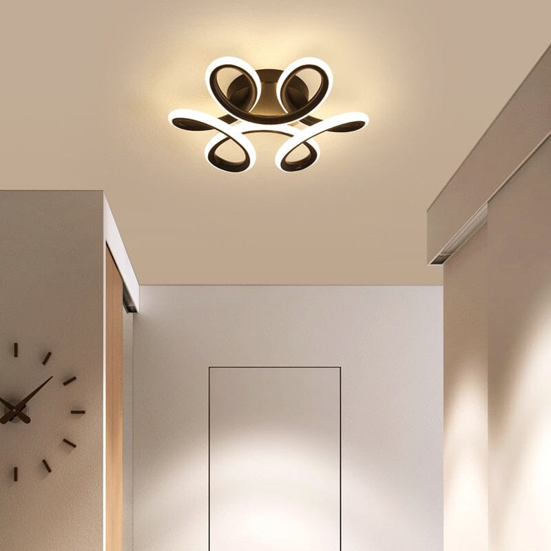 Luminária Lustre Minimalista LED 24w - 3 Cores de Luz Ajustáveis - 11 Modelos Luminária - 01 Artificio Lar
