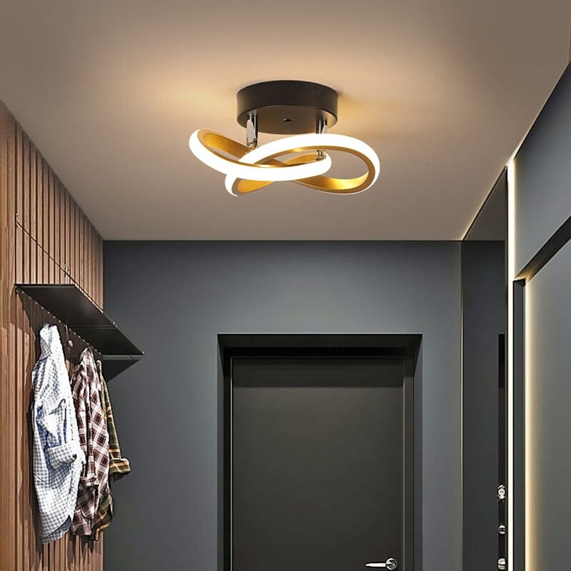 Luminária Lustre Minimalista LED 24w - 3 Cores de Luz Ajustáveis - 11 Modelos Luminária - 01 Artificio Lar