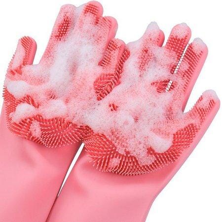 Luvas de Silicone luvas de silicone Artificio Lar rosa