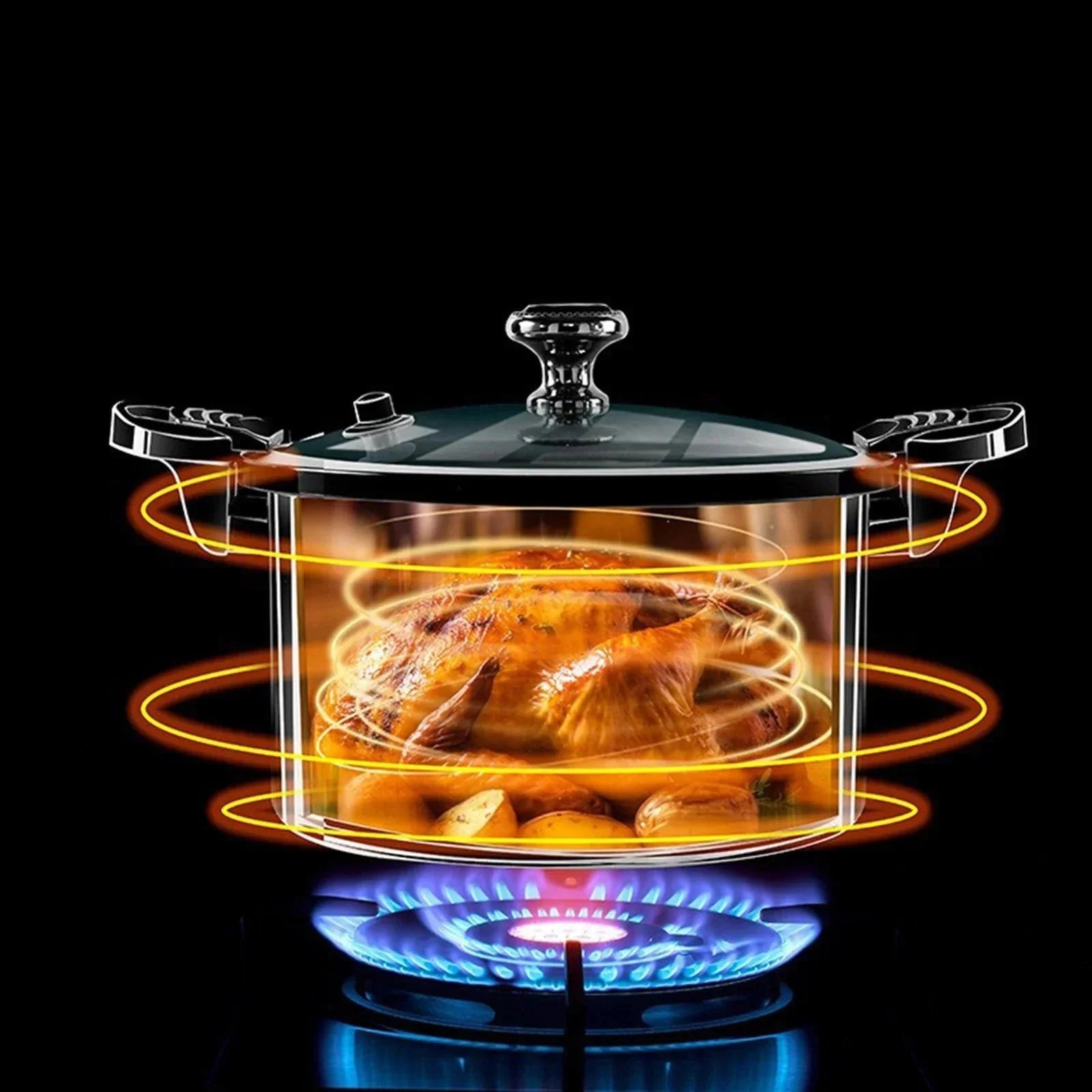 MasterPot 8L - Panela de Pressão Luxuosa de 8 Litros MasterPot 8L - Panela de Pressão Luxuosa de 8 Litros Artificio Lar