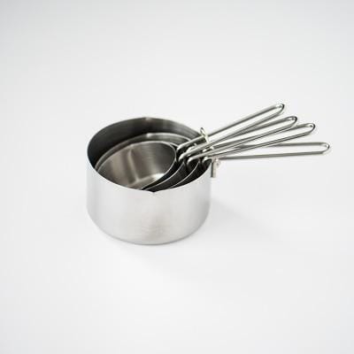 Medidores Escandinavos - Kit 4 Peças medidores escandinavos Artificio Lar medidores inox