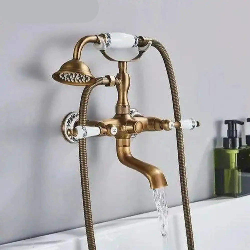 Misturador De Parede Para Banheira Duplocomando Inglês Brazina misturador de parede banheira duplo comando Artificio Lar