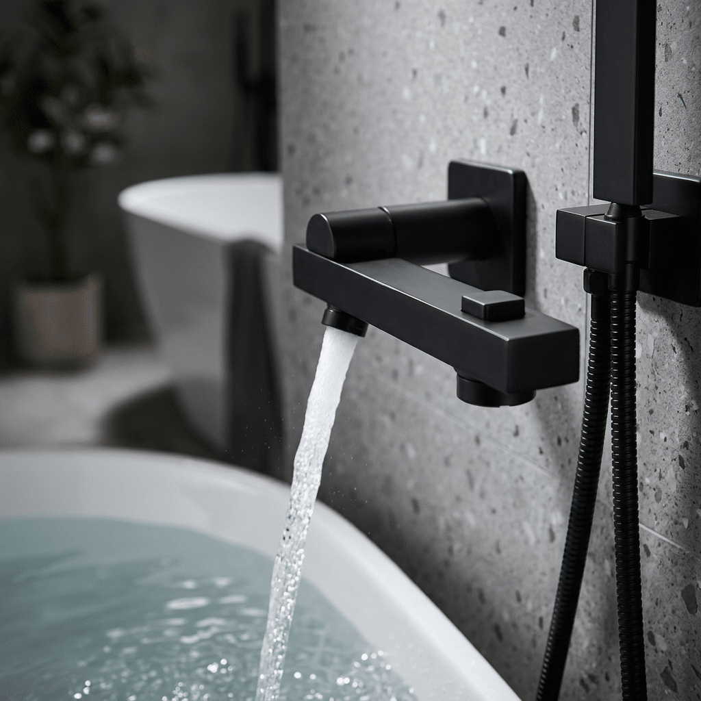 Misturador Parede Para Banheira Aquash Misturador Parede Para Banheira Aquash Artificio Lar