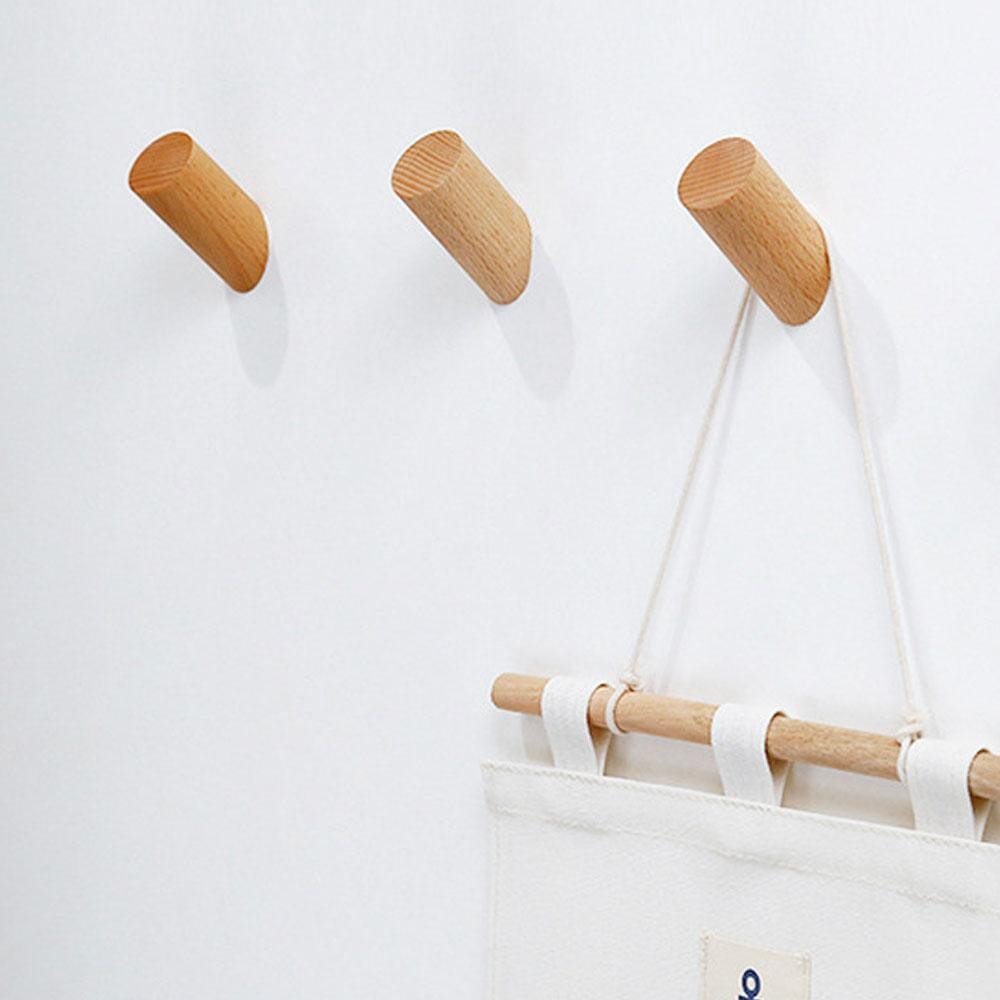 Pendurador de Madeira Pendurador de Madeira Artificio Lar preto pequeno