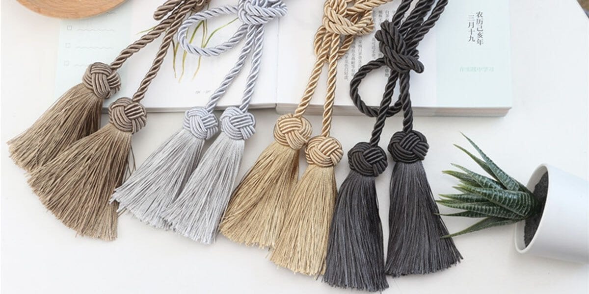 Prendedor de Cortina Tassel - 2 Peças Prendedor de Cortina Tassel Artificio Lar