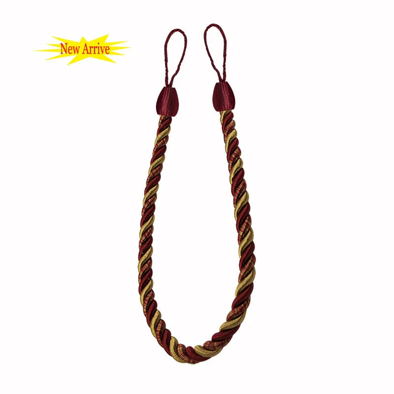 Prendedor de Cortina Tecel - 2 Peças Artificio Lar Mix Vermelho 70cm