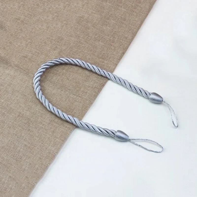 Prendedor de Cortina Tecel - 2 Peças Artificio Lar Prata 70cm