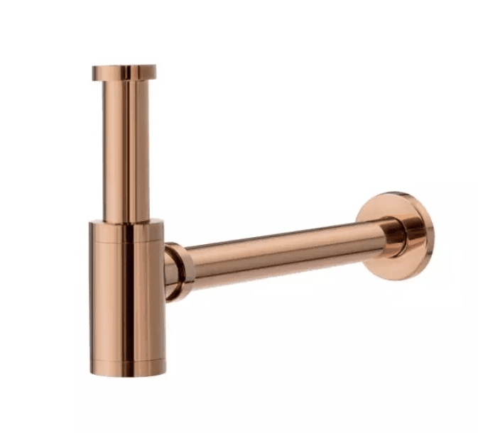 Sifão para Cuba Colors Torneira Online Rose Gold