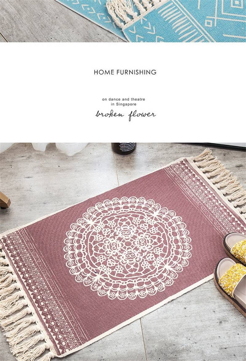 Tapete Boho 60x90cm Tapete Boho 60x90cm Artificio Lar 7