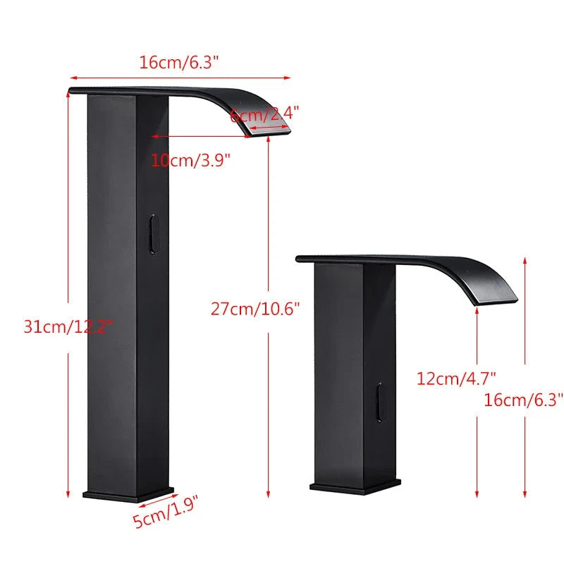 Torneira Automática Banheiro Com Sensor Lavatório Touch Clean Torneira Automática Banheiro Com Sensor Lavatório Touch Clean Artificio Lar