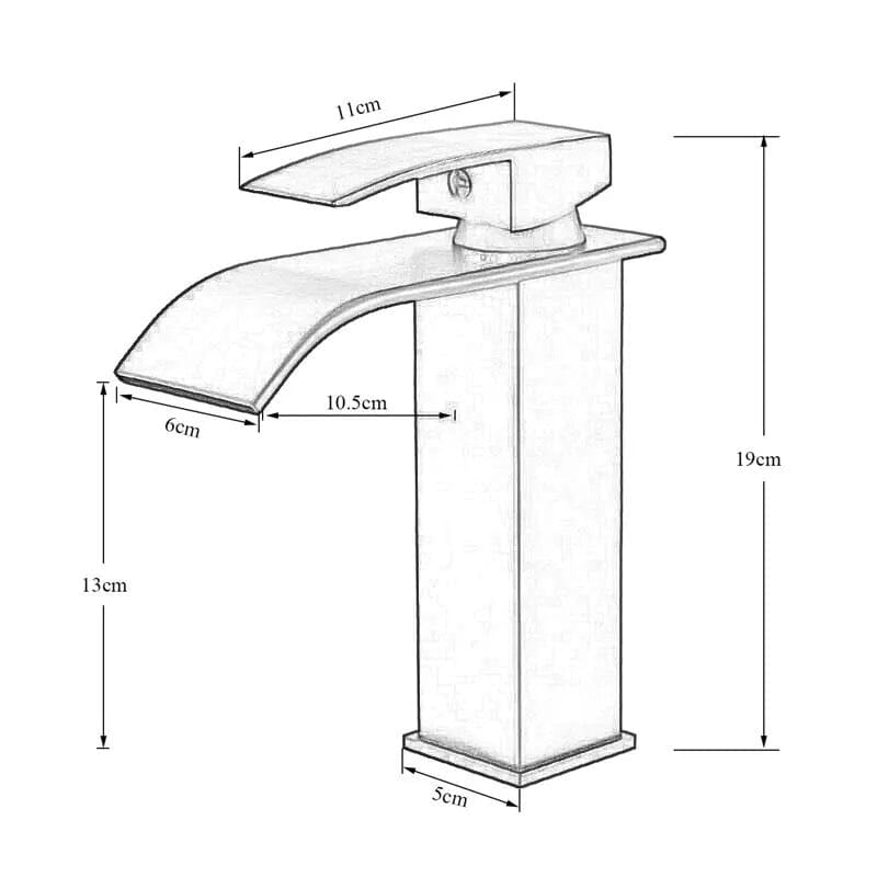 Torneira Banheiro Basic Slim Colors Torneira Online