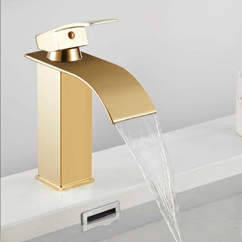 Torneira Banheiro Basic Slim Colors Torneira Online Gold