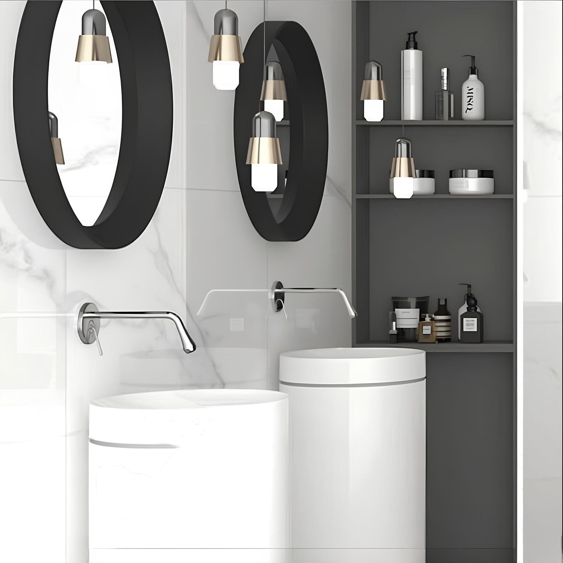 Torneira Banheiro Parede Luxury Colors Torneira Online