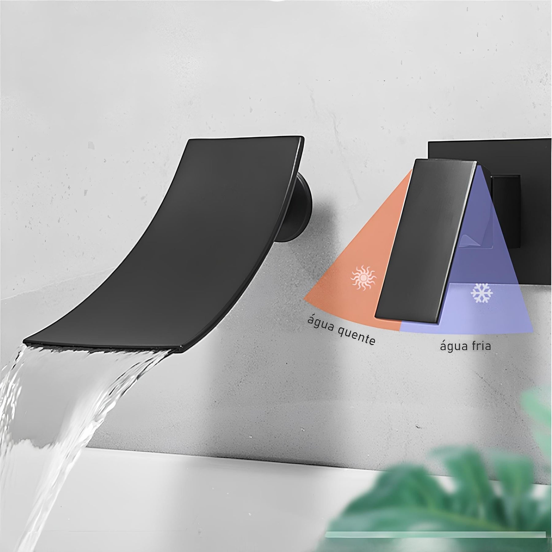 Torneira Banheiro Parede Pipe Colors Torneira Online